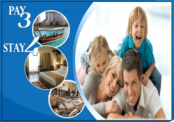 Stay 4 pay 3 offer 阿拉伯庭院水疗酒店 酒店和水療中心 迪拜酋长国