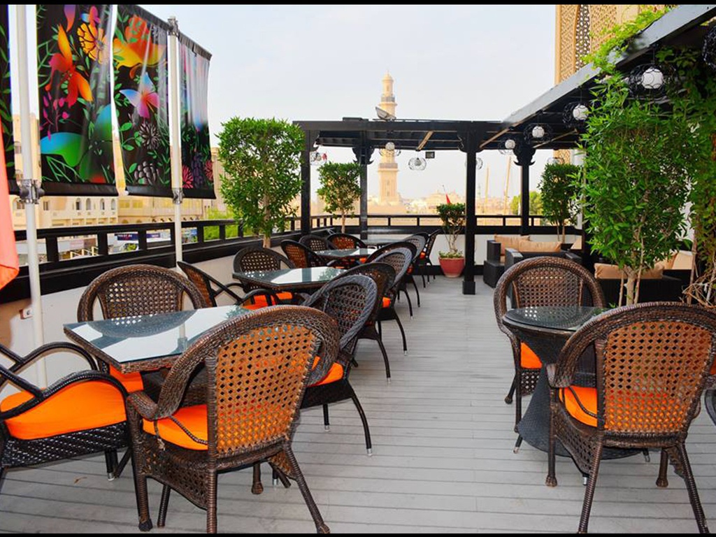 餐厅 阿拉伯庭院水疗酒店 酒店和水療中心 迪拜酋长国